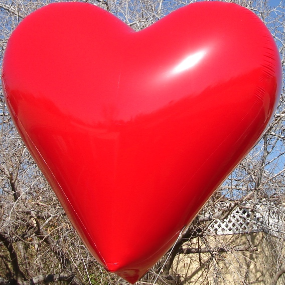 Heart balloon - heart shape helium advertising inflatable