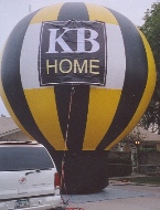 cold-air inflatable - giant cold-air balloon with logo