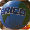 Globe balloons - giant re-useable Globe balloons custom made in our USA factory.