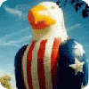 custom advertising balloon - Eagle inflatables